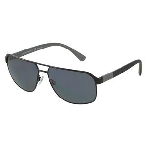 EMPORIO ARMANI EA-2039 3014/81 Black Polarized Sunglasses